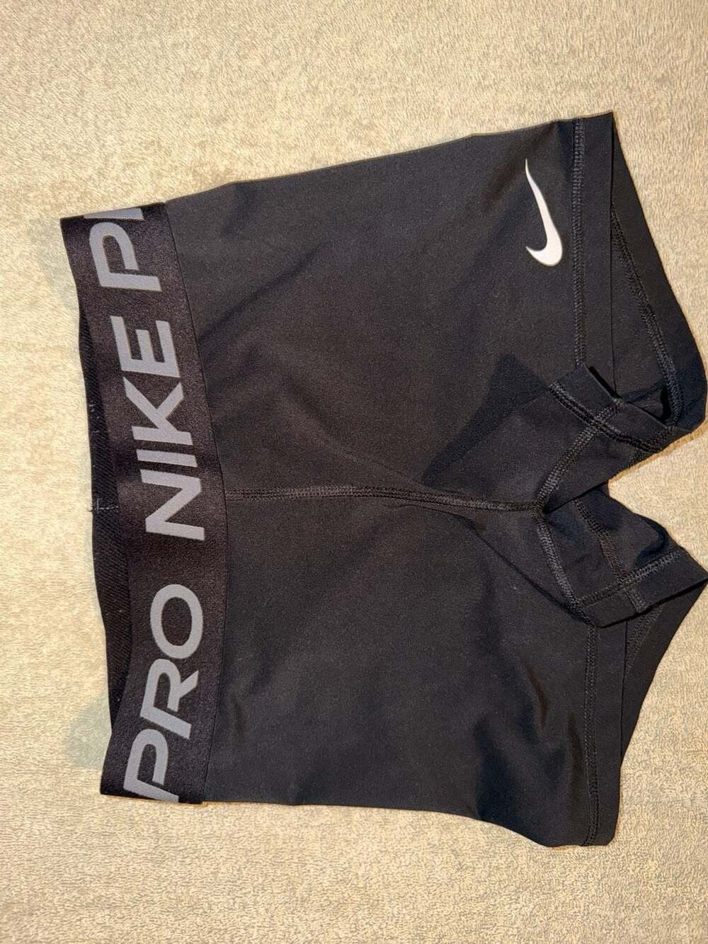 Nike Pro Dri-FIT Shorts Size S Black Athletic